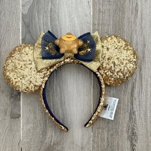 Gold Sequin Mouse Ears Disney Wish Headband
